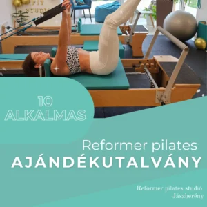 10 alkalmas reformer pilates ajándékutalvány